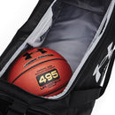 Under Armour Undeniable 5.0 Medium Duffle Bag - Black/Black/Metallic Silver