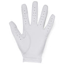 Under Armour Iso-Chill Leather Golf Glove - White/Black - 3-Pack