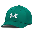Under Armour Boys Blitzing Low Stretch Fit Cap - Campus Ivy/White