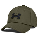Under Armour Boys Blitzing Low Stretch Fit Cap - Marine OD Green/Black