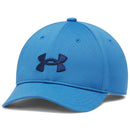 Under Armour Junior Blitzing Adjustable Cap - Aegean Blue/Blackout Navy