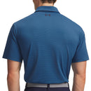 Under Armour Playoff 3.0 Stripe Polo Shirt - Midnight Navy/Aegean Blue/White