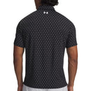 Under Armour Playoff 3.0 Printed Polo Shirt - Black/White/White
