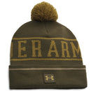 Under Armour Halftime Pom Beanie - Expedition Green/Canteen Green/Canteen Green
