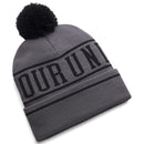 Under Armour Halftime Pom Pom Beanie - Castlerock/Black/Black