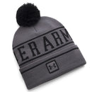 Under Armour Halftime Pom Pom Beanie - Castlerock/Black/Black