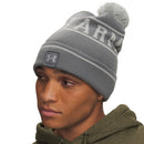 Under Armour Halftime Pom Pom Beanie - Clay Green/Titanium/Titanium