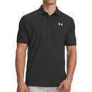 Under Armour Playoff Jacquard Polo Shirt - Black/Anthracite/White