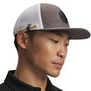 Under Armour Drive Mid Stretch Cap - Castlerock/Black