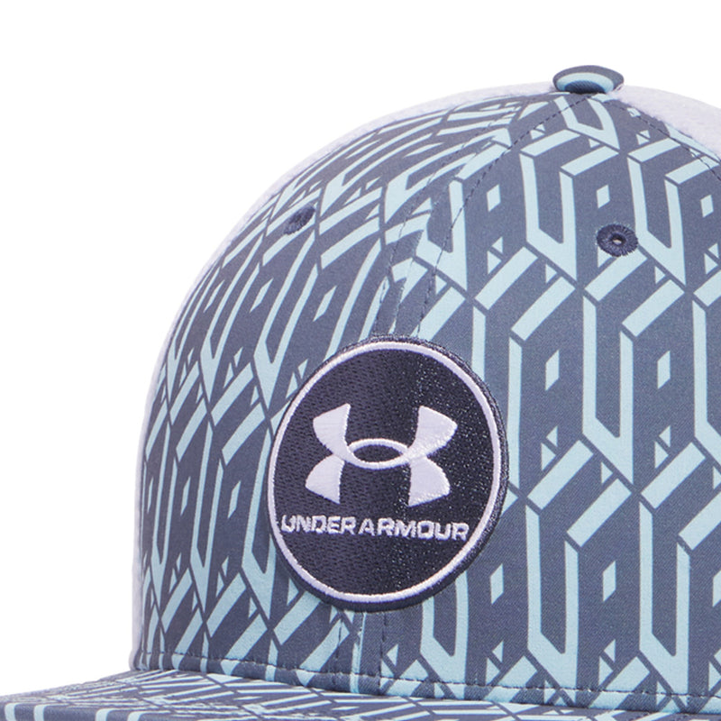 Under Armour Iso-chill Drive Low Stretch Fit Cap - Downpour Grey/White