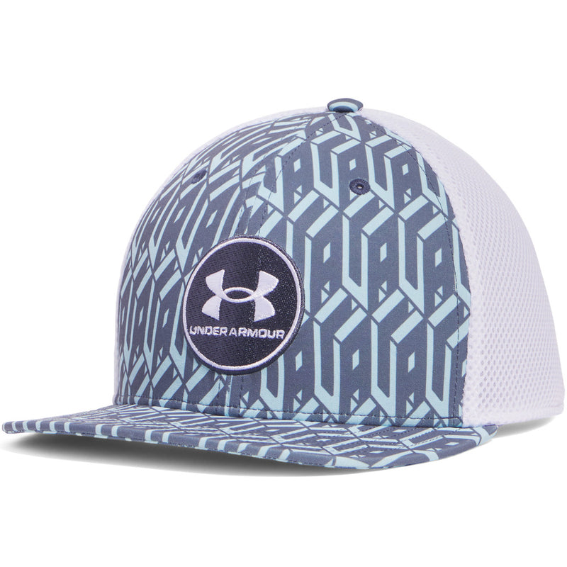 Under Armour Iso-chill Drive Low Stretch Fit Cap - Downpour Grey/White