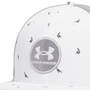 Under Armour Iso-chill Drive Low Stretch Fit Cap - White/White/Grey