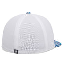 Under Armour Drive Mid Straight Cap - White/Summit White