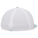 Under Armour Drive Mid Stretch Cap - Enamel Blue/White