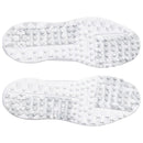 Under Armour Drive Fade Spikeless Waterproof Shoes - White/White/Metallic Silver