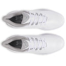 Under Armour Drive Fade Spikeless Waterproof Shoes - White/White/Metallic Silver