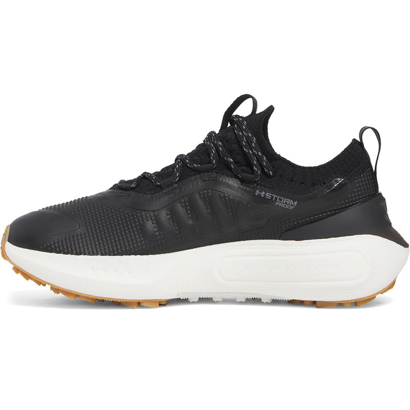 Under Armour Phantom Fore Spikeless Waterproof Shoes - Black/Black/Metallic Gun