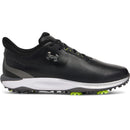 Under Armour Drive Fade Spiked Waterproof Shoes - Black/Black/Metallic Silver