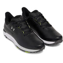 Under Armour Drive Fade Spiked Waterproof Shoes - Black/Black/Metallic Silver