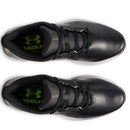 Under Armour Drive Fade Spiked Waterproof Shoes - Black/Black/Metallic Silver