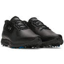 Under Armour Drive Fade Spiked Waterproof Shoes - Black/Metallic Silver