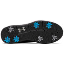 Under Armour Drive Fade Spiked Waterproof Shoes - Black/Metallic Silver
