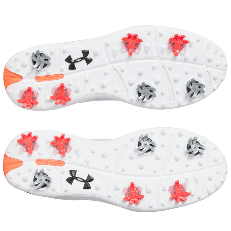 Under Armour Drive Fade Spiked Waterproof Shoes - Halo Gray/Black/Metallic Silver