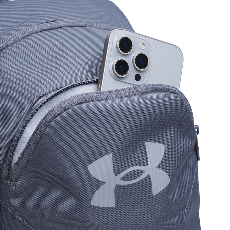 Under Armour Hustle Lite Backpack - Castlerock/Steel