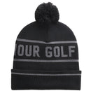 Under Armour Drive Pom Beanie - Black/Castlerock/Castlerock