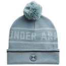 Under Armour Drive Pom Beanie - Jasper Blue/Serpentine/Black