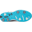 Under Armour Drive Fade 2 Waterproof Spiked Shoes - Mod Gray/Steel/Metallic Silver