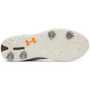 Under Armour Drive Fade 2 Waterproof Spiked Shoes - Stone/Tundra/Metallic Silver