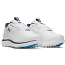 Under Armour Drive Fade 2 Waterproof Spikeless Shoes - White/White/Metallic Silver