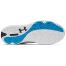 Under Armour Drive Fade 2 Waterproof Spikeless Shoes - White/White/Metallic Silver