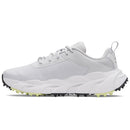 Under Armour Ladies Halo Hybrid Waterproof Spikeless Shoes - Halo Gray/White/Metallic Silver