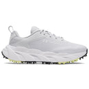 Under Armour Ladies Halo Hybrid Waterproof Spikeless Shoes - Halo Gray/White/Metallic Silver