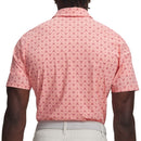 Under Armour Drive Chill Printed Polo Shirt - Posh Pink/Claret/Midnight Navy
