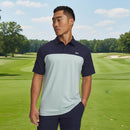 Under Armour T2G Colorblock Polo Shirt - Enamel Blue/Midnight Navy/White