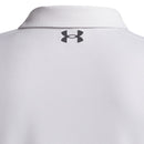 Under Armour Boys Matchplay Polo Shirt - White/Castlerock