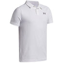 Under Armour Boys Matchplay Polo Shirt - White/Castlerock
