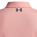 Under Armour Boys Matchplay Polo Shirt - Posh Pink/Midnight Navy