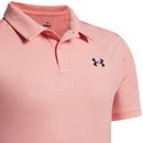 Under Armour Boys Matchplay Polo Shirt - Posh Pink/Midnight Navy