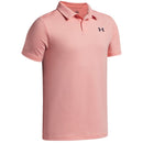 Under Armour Boys Matchplay Polo Shirt - Posh Pink/Midnight Navy