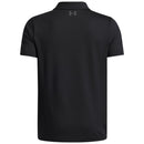 Under Armour Youth Matchplay Polo Shirt - Black/Castlerock