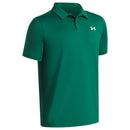 Under Armour Youth Matchplay Polo Shirt - Campus Ivy/White