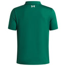 Under Armour Youth Matchplay Polo Shirt - Campus Ivy/White