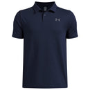Under Armour Youth Matchplay Polo Shirt - Academy/Pitch Grey