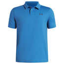 Under Armour Youth Matchplay Polo Shirt - Aegean Blue/Academy