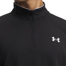 Under Armour Matchplay 1/4 Zip Top - Black/White