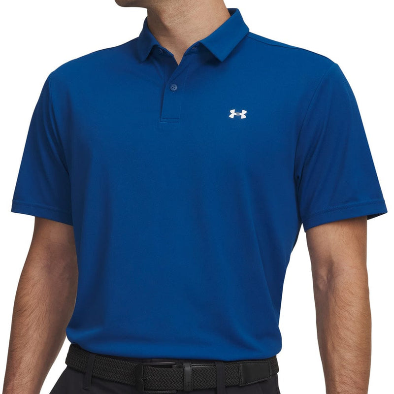 Under Armour T2G Pique Polo Shirt - Varsity Blue/White